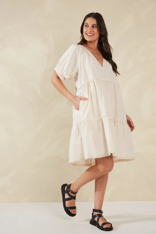 Haven Adelfia Dress - Cannoli Discount