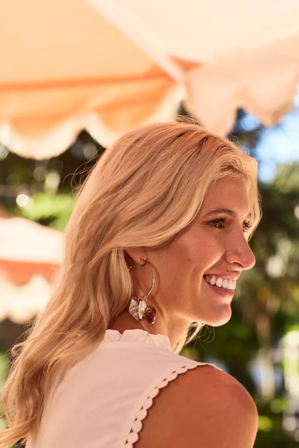 Haven Adelfia Earring - Shell Sale