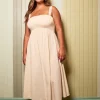 Haven Adelfia Shirred Dress - Cannoli Online