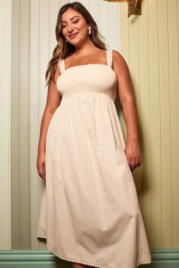 Haven Adelfia Shirred Dress - Cannoli Online