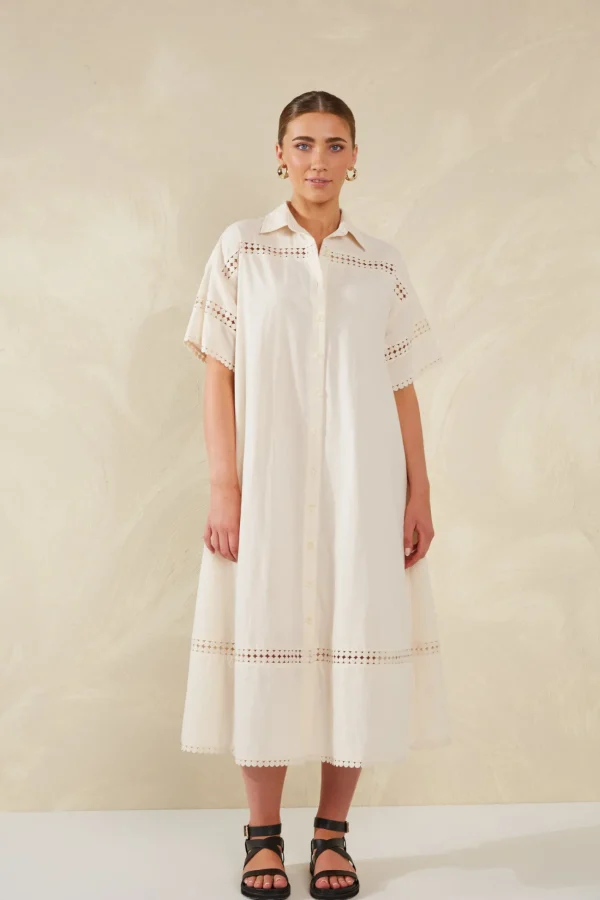 Haven Adelfia Shirt Dress - Cannoli Online
