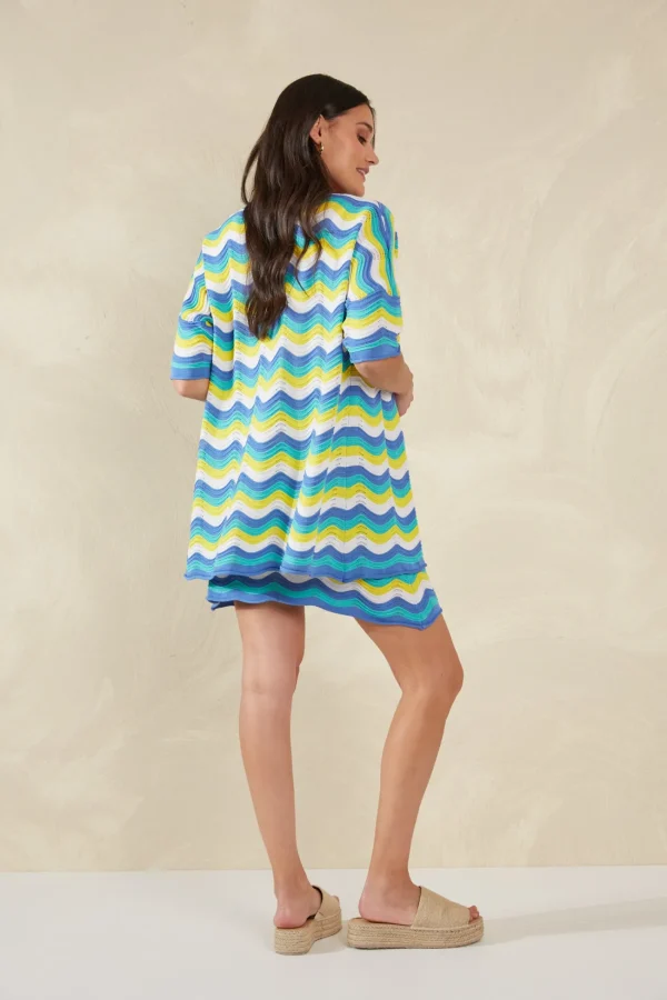 Haven Amalfi Knit Shirt - Gelato Clearance