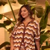 Haven Amalfi Knit Shirt - Tiramisu Fashion
