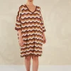 Haven Amalfi Relaxed Dress - Tiramisu Sale
