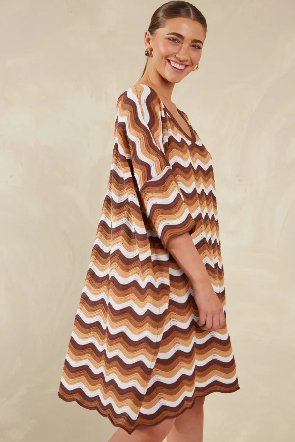 Haven Amalfi Relaxed Dress - Tiramisu Sale