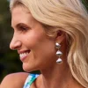 Haven Andora Earring - Seashell Silver Clearance