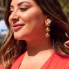 Haven Andora Earring - Seashell Gold Outlet