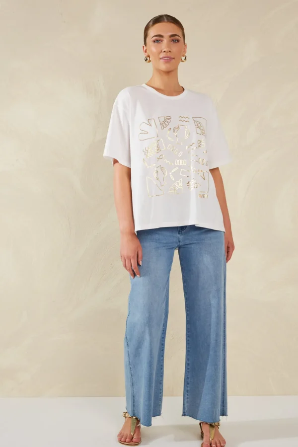 Haven Bari Tshirt - Bianco Hot