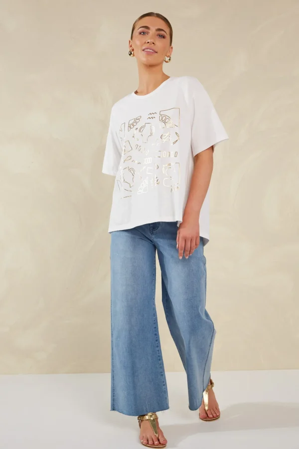 Haven Bari Tshirt - Bianco Hot
