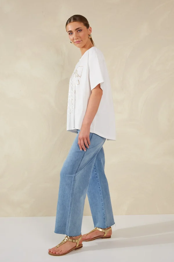Haven Bari Tshirt - Bianco Hot