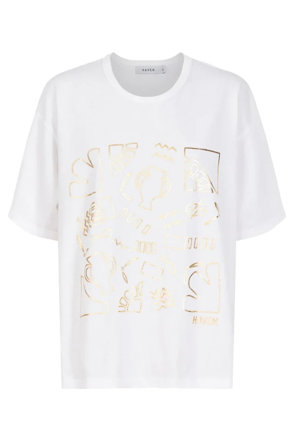 Haven Bari Tshirt - Bianco Hot