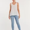 Haven Basic Tank - Ivory White Fashion
