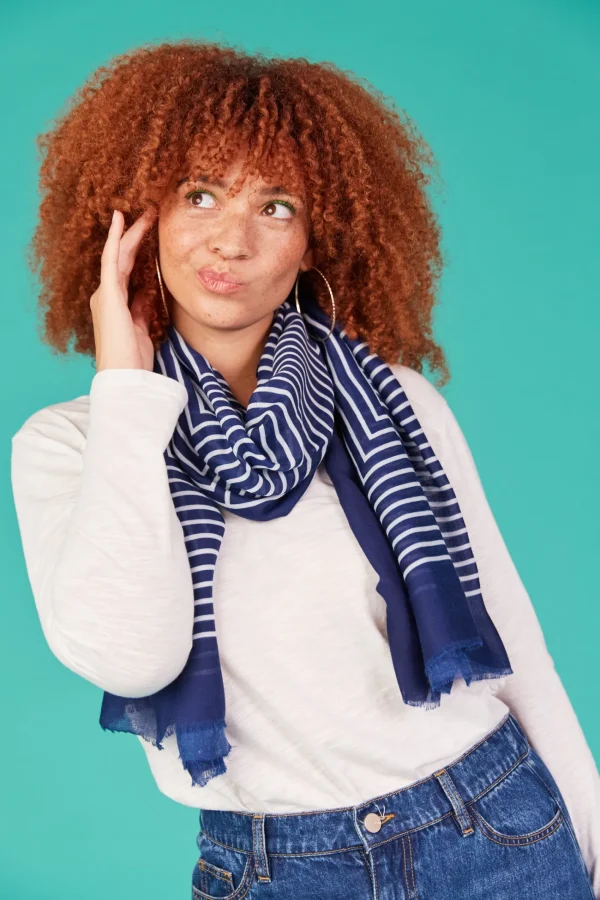 Haven Braemar Scarf - Midnight Clearance
