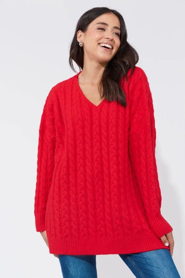 Haven Cadiz Jumper - Chilli Hot