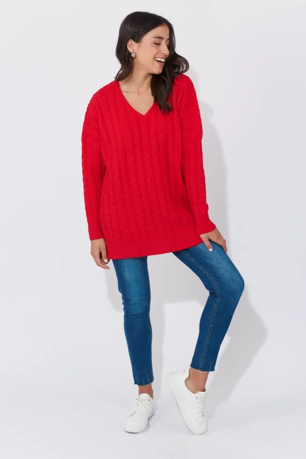 Haven Cadiz Jumper - Chilli Hot