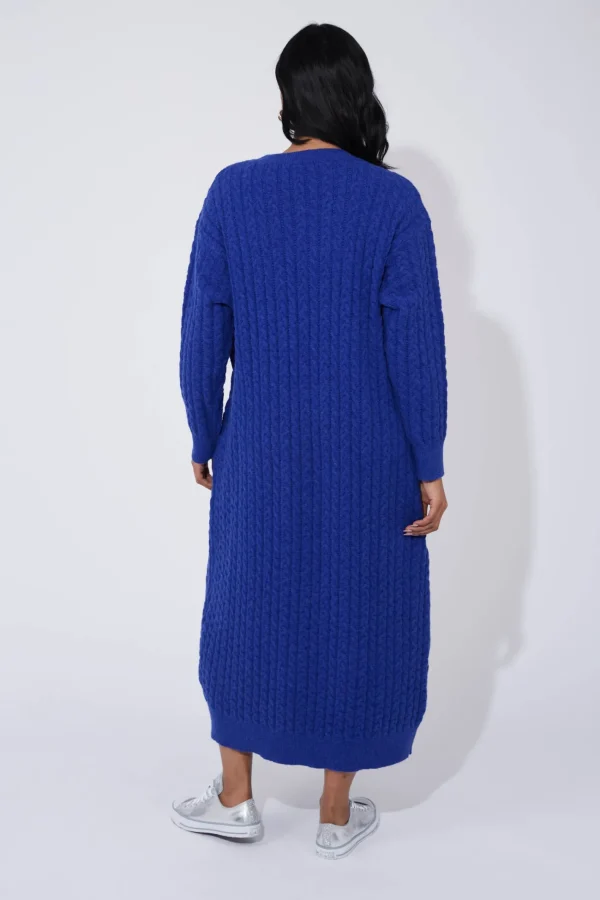 Haven Cadiz Knit Dress - Cobalt Outlet