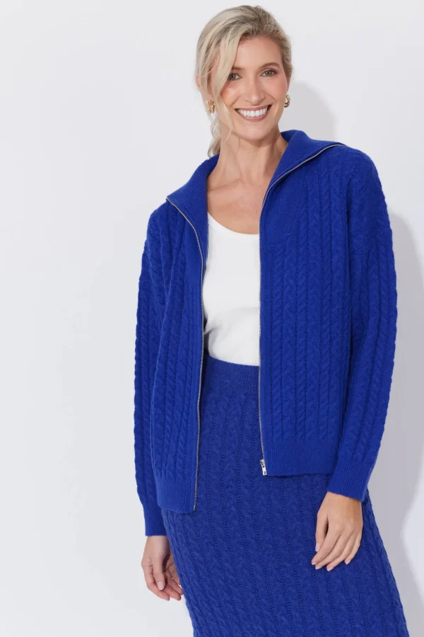 Haven Cadiz Zip Jumper - Cobalt Best