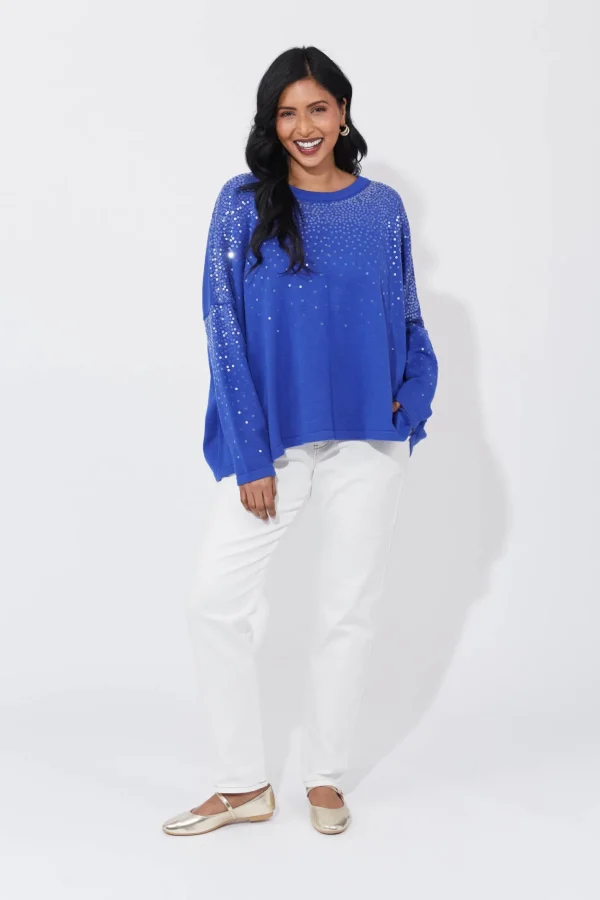 Haven Cancun Jumper - Cobalt Discount