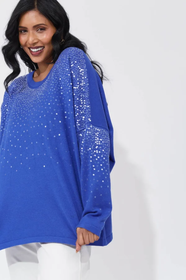Haven Cancun Jumper - Cobalt Discount