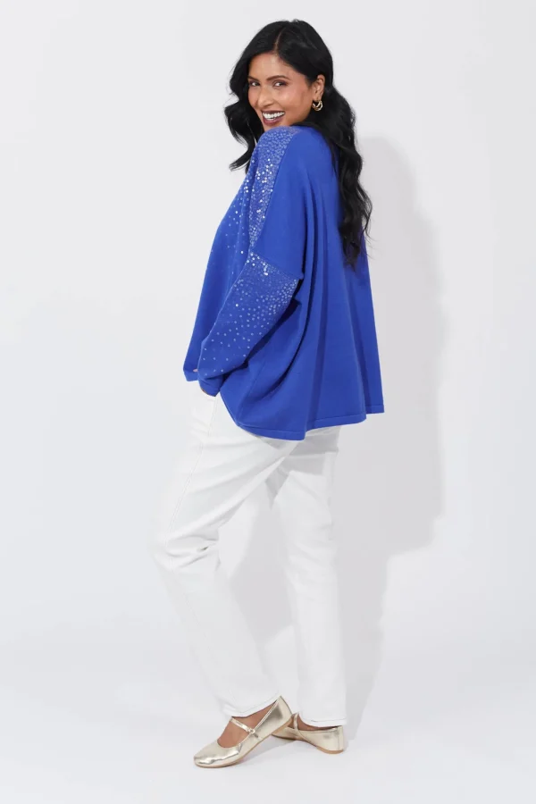 Haven Cancun Jumper - Cobalt Discount