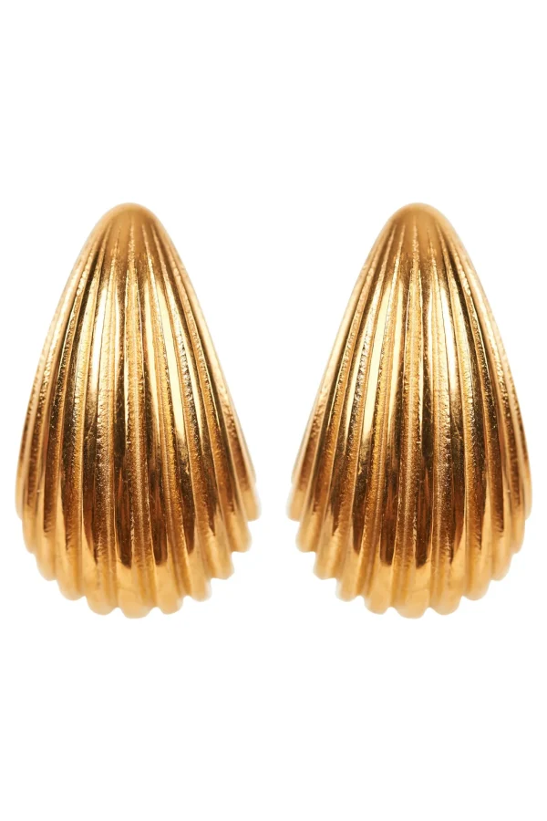 Haven Capaci Earring - Cone Gold Best