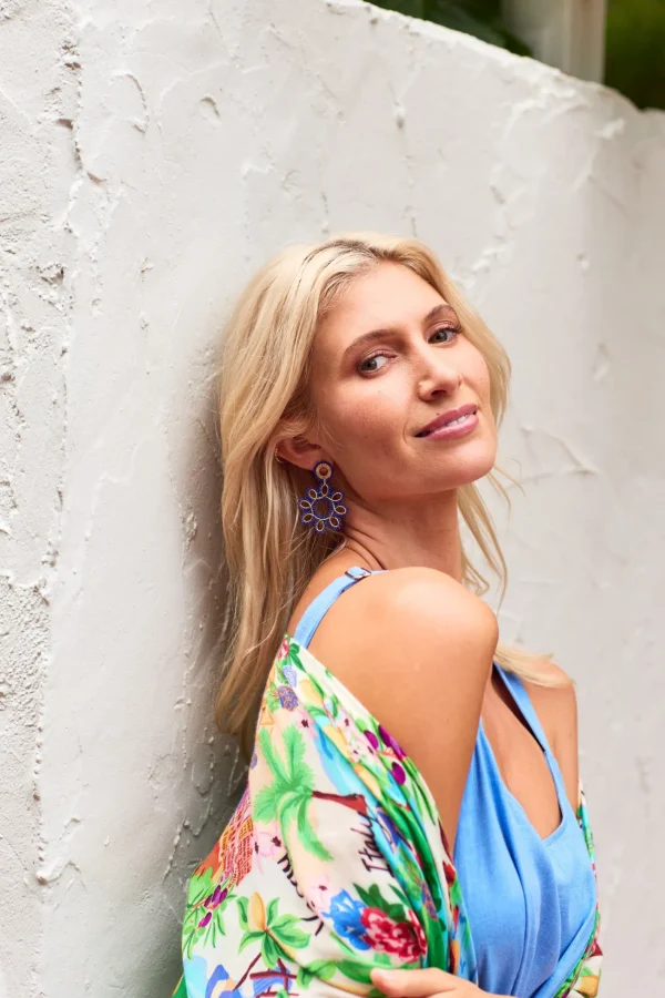 Haven Capri Earring - Riviera Hot