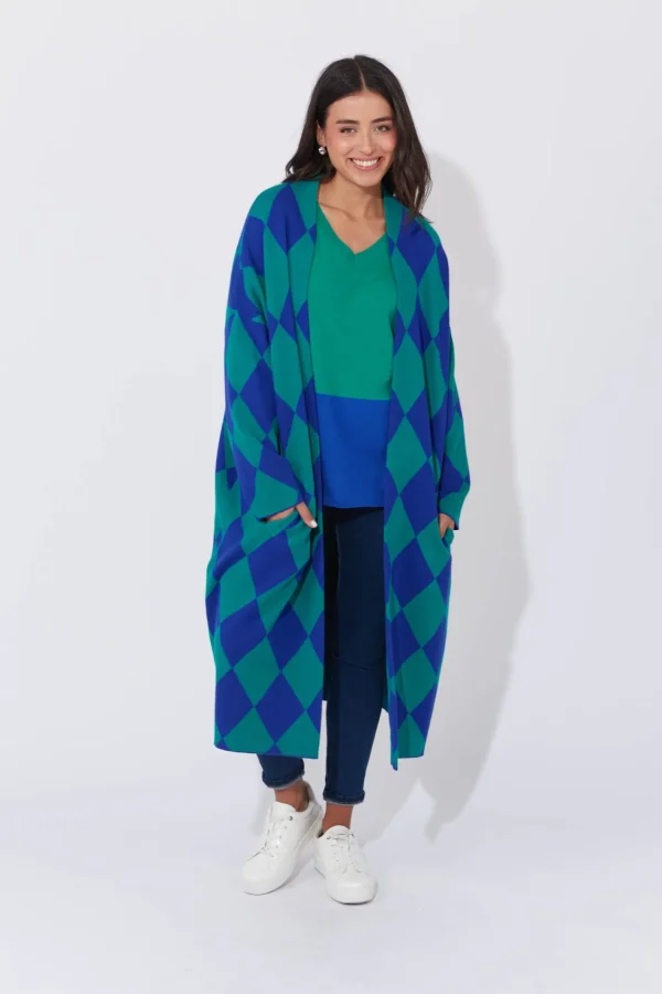 Haven Casablanca Cardigan - Blue/Oasis Fashion