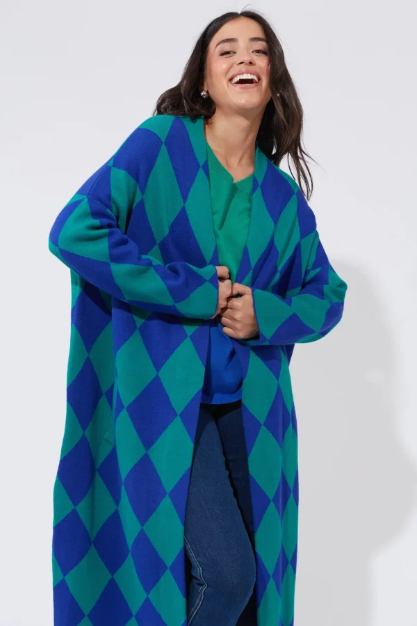 Haven Casablanca Cardigan - Blue/Oasis Fashion