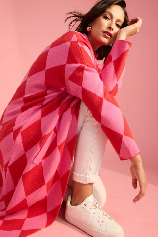 Haven Casablanca Cardigan - Chilli/Pink Hot