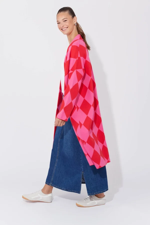 Haven Casablanca Cardigan - Chilli/Pink Hot