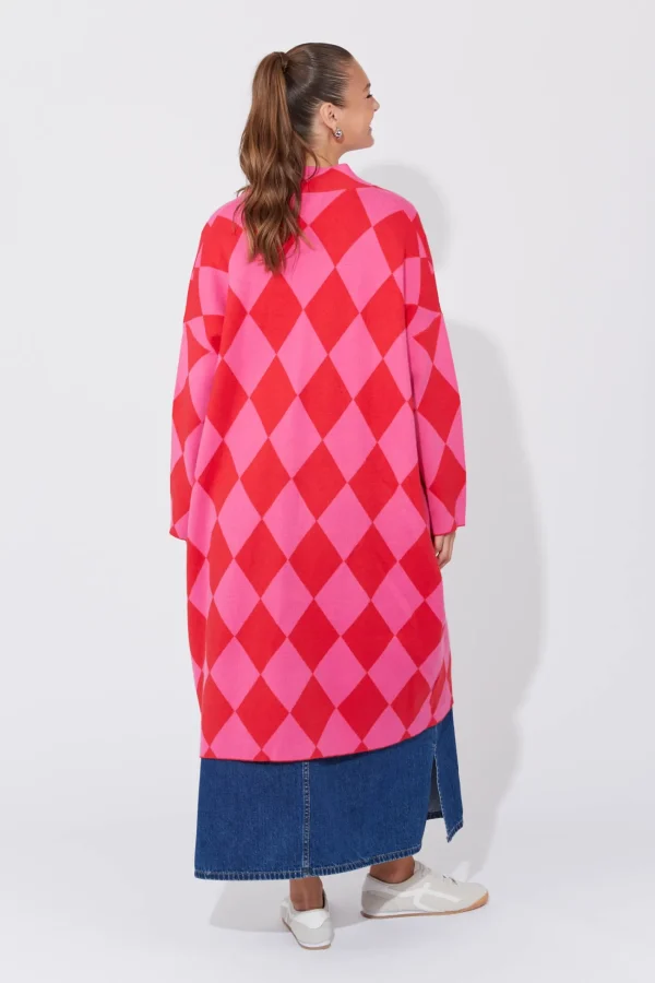Haven Casablanca Cardigan - Chilli/Pink Hot