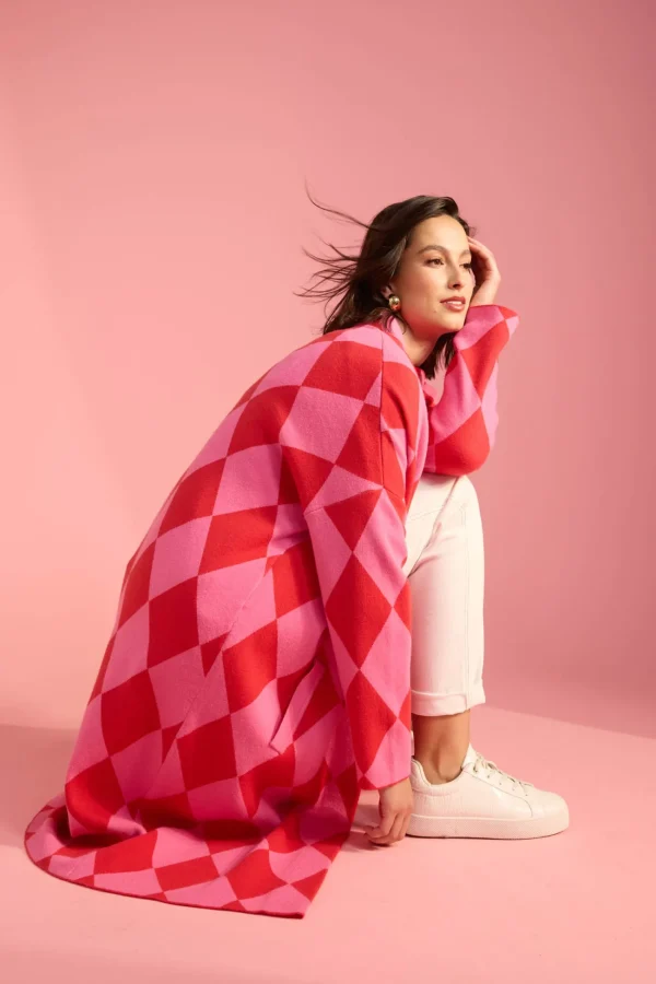 Haven Casablanca Cardigan - Chilli/Pink Hot