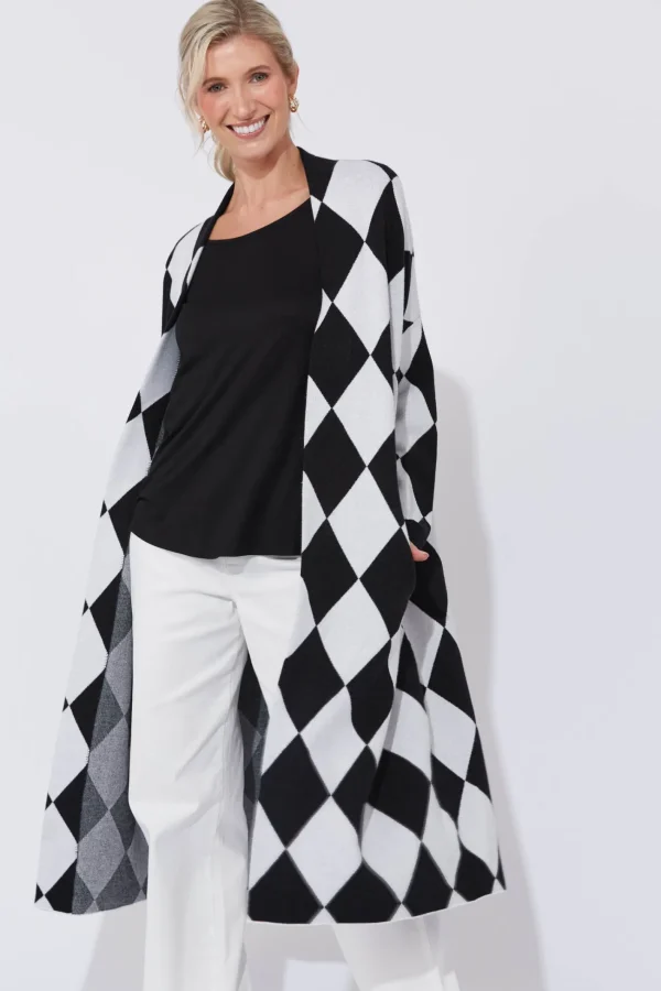 Haven Casablanca Cardigan - White/Kohl Online