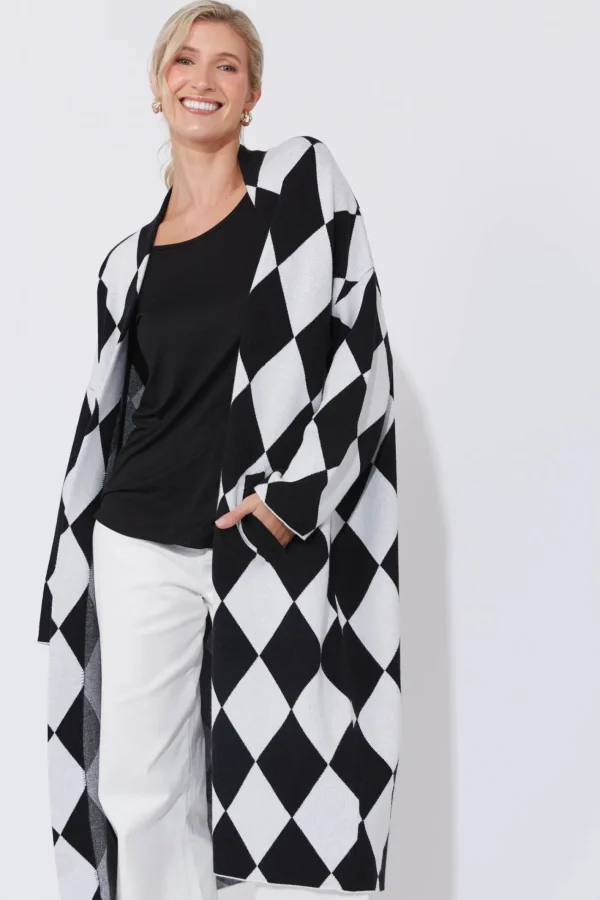 Haven Casablanca Cardigan - White/Kohl Online