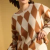 Haven Casablanca Lurex Jumper - Sand/Dune New