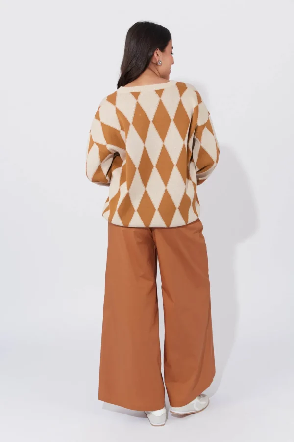 Haven Casablanca Lurex Jumper - Sand/Dune New