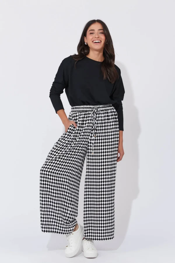 Haven Casablanca Pant - White/Kohl New