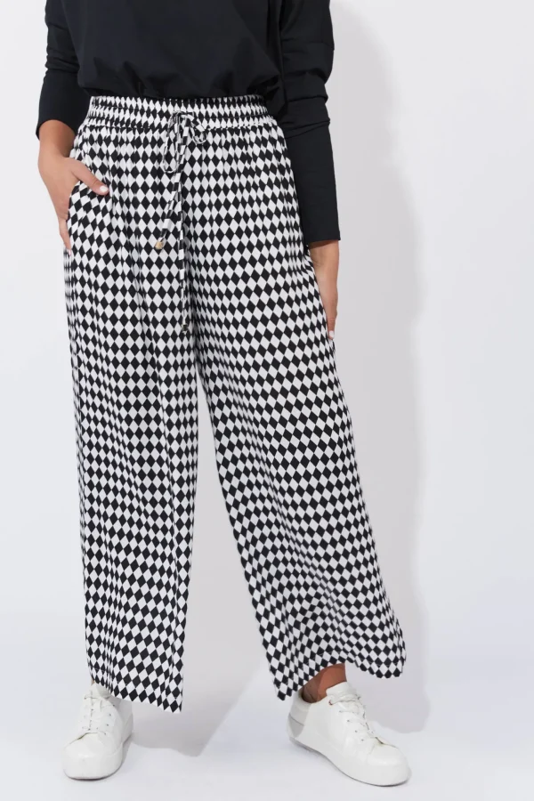 Haven Casablanca Pant - White/Kohl New