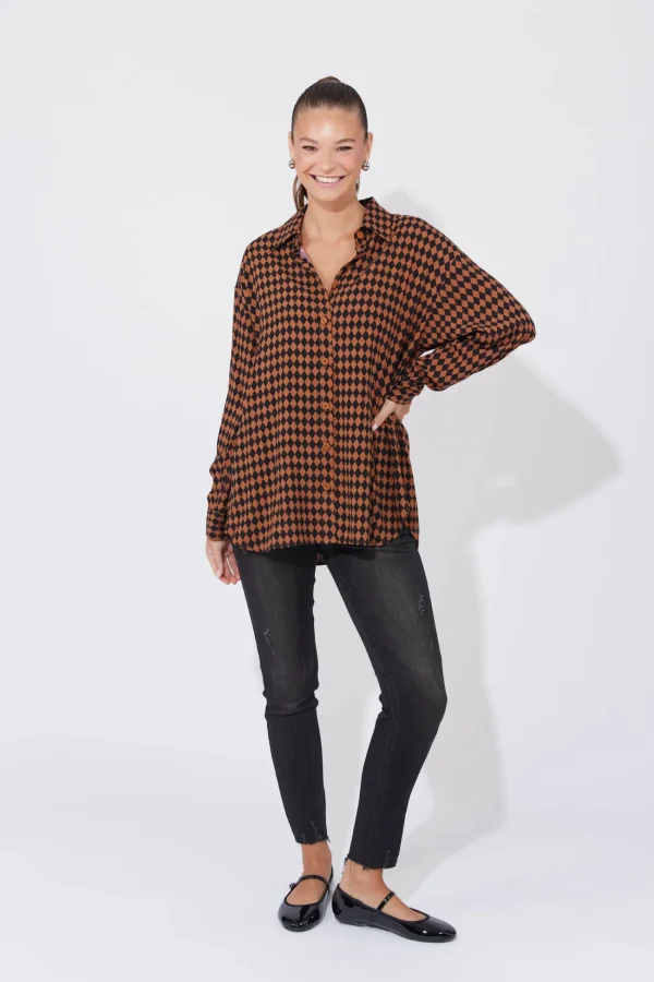 Haven Casablanca Shirt - Kohl/Dune Online