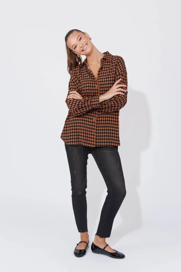 Haven Casablanca Shirt - Kohl/Dune Online