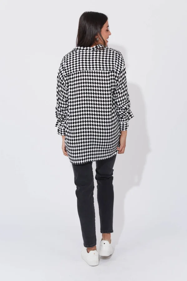 Haven Casablanca Shirt - White/Kohl Discount