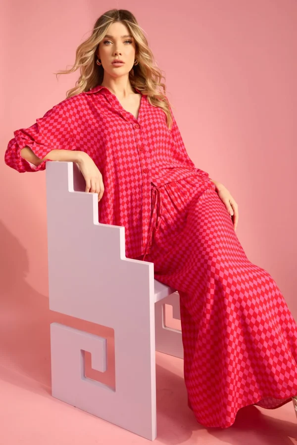 Haven Casablanca Skirt - Chilli/Pink Online
