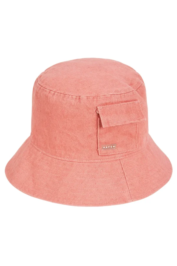 Haven Cayman Bucket Hat - Coral New