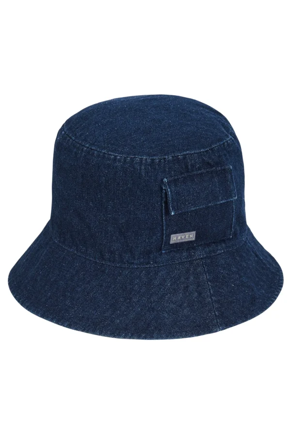 Haven Cayman Bucket Hat - Dark Denim Clearance