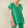 Haven Como Knit Top - Aqua Best
