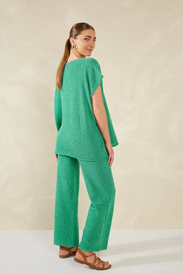 Haven Como Knit Top - Aqua Best