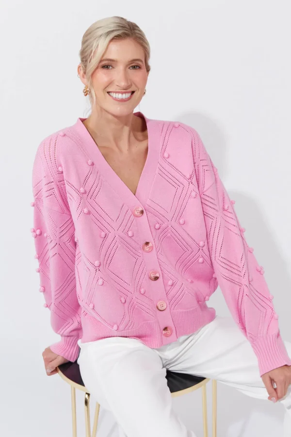 Haven Corfu Cardigan - Musk Best