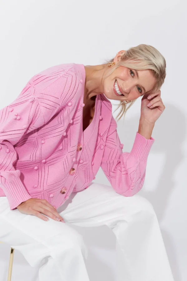 Haven Corfu Cardigan - Musk Best