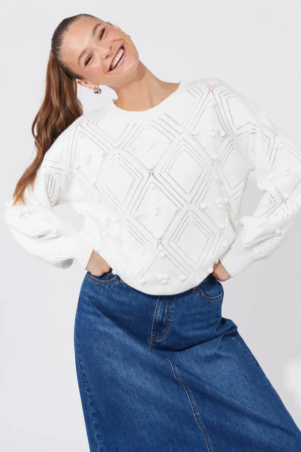 Haven Corfu Jumper - White Best