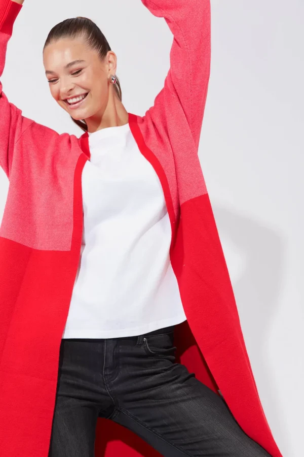 Haven Cyprus Cardigan - Chilli/Pink Best